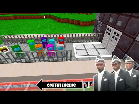 Coffin Meme "Among Us" Traps Edition - Minecraft