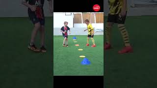 Fun Drill for Agility ⚽️ Fun Soccer Drills for Kids #footballdrills