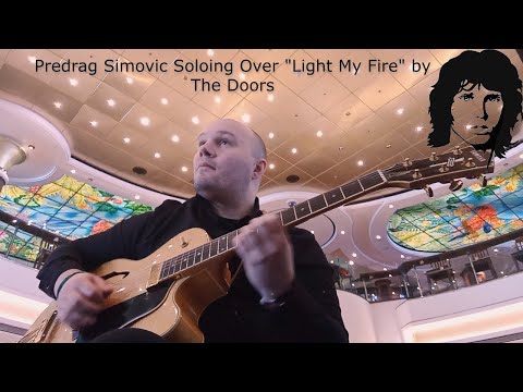 Predrag Simovic - Guitar Solo Over "Light My Fire" by The Doors