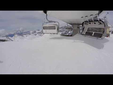 Risalita integrale seggiovia Leitner "Bontadini" Cervinia (AO)