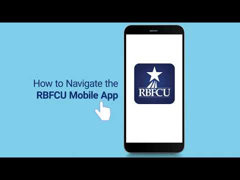 How to Navigate the RBFCU Mobile App