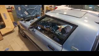 מאזדה RX-7 1981 היחידה בישראל לאחר חידוש
