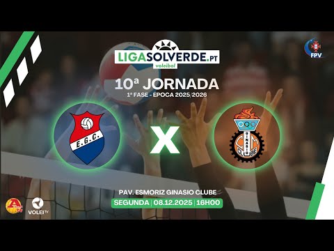 ESMORIZ GC X CASTELO DA MAIA GC  - 10ª JORNADA - LIGA SOLVERDE.PT 2025/2026