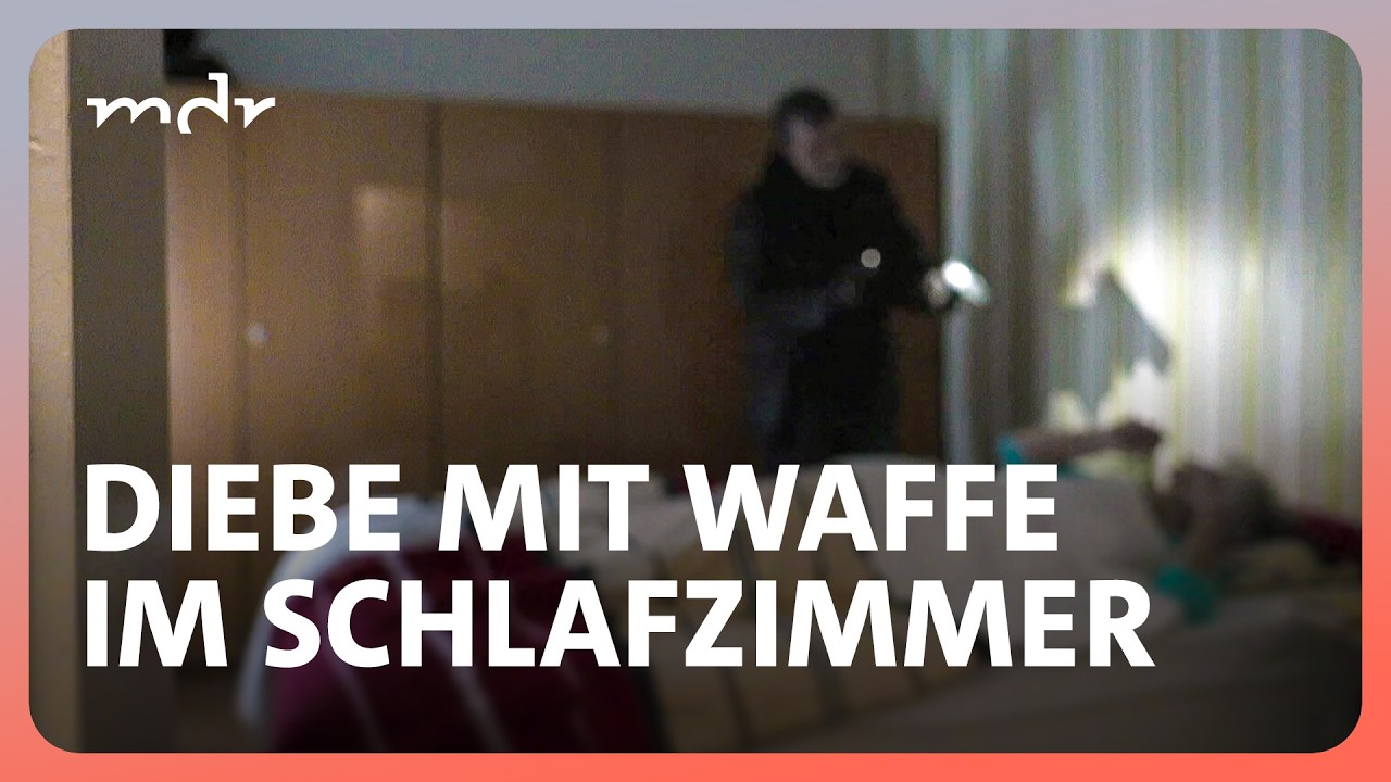 Bandendiebstahl: Einbrecher überraschen Frau im Schlaf | Kripo live | MDR