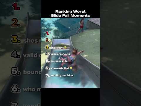 Ranking The Worst Slide Fail Moments