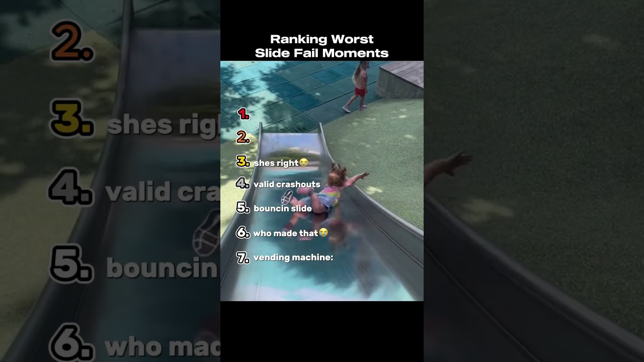Ranking The Worst Slide Fail Moments