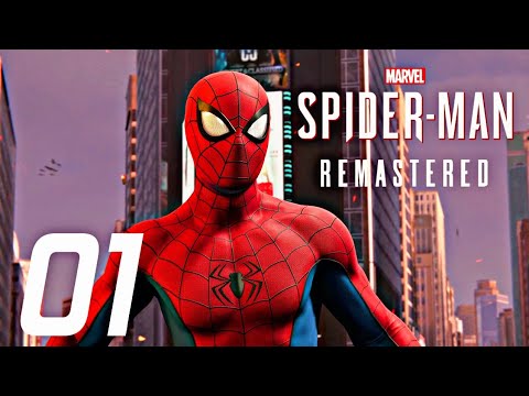 Peter Parker | Marvel's Spider-Man Remastered Gameplay Walkthrough Part 1 | PS5 60FPS