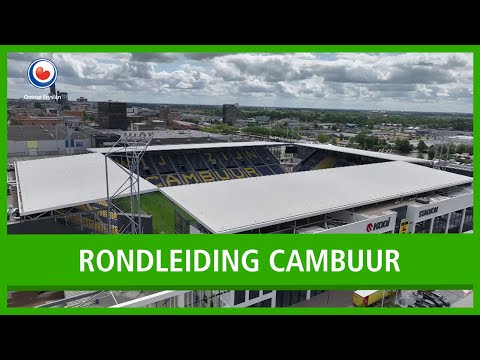 Rondleiding nieuwe stadion van Cambuur