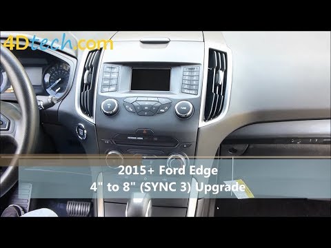 4" to 8" Factory SYNC 3 Upgrade Conversion | 2015 - 2018 Ford Edge