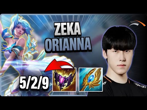 HLE Zeka MIDDLE Orianna vs LeBlanc | 15.9