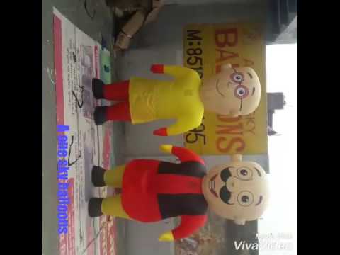 Walking Inflatable motu patlu