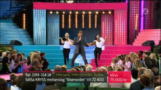 Christer Sjögren - Bad Romance (Sommarkrysset 16 juli 2011)