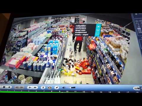Σεισμός 17-11-2015/Super Market Στην Ιθάκη - Earthquake 17-11-2015/Super MArket In Ithaca-Greece #2
