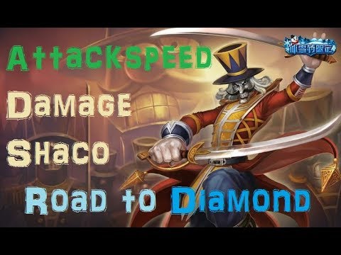 Shaco Jungle Smurf to Diamond [League of Legends] Full Gameplay - Infernal Shaco