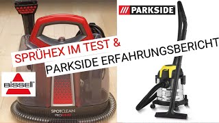 Bissel Spotclean ProHeat im Test || & Erfahrungsbericht von Parkside Nass/Trockensauger