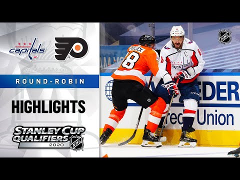 NHL Highlights | Capitals @ Flyers, Round Robin - Aug. 6, 2020