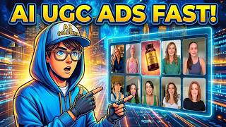 Create AI UGC Ads in Minutes (No Camera!) | HeyFish AI Full Tutorial