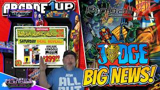 Huge Arcade1Up Sales At Ollies & Judge Dredd Coming To Pinball FX!