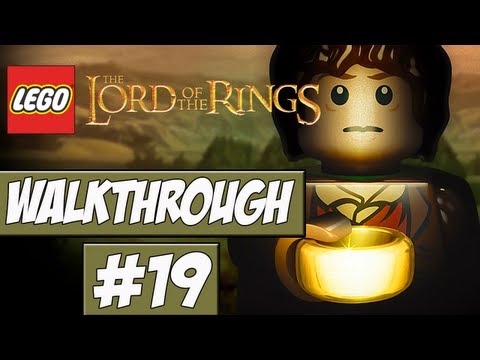 LEGO Lord Of The Rings Walkthrough Ep.19 w/Angel - Shelobs Lair!
