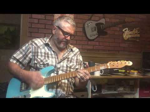 Relic Tele Style Double-Cutaway Electric Guitar with Alnico 5 pickups by Nate's Relic Guitars