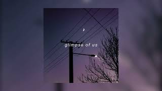 joji - glimpse of us // slowed