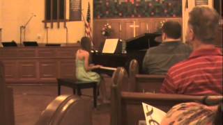 Hannah Cole singing "Because You Loved Me" by Celine Dion