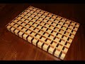 Making Incredible 3D End Grain Cutting Board Tutorial