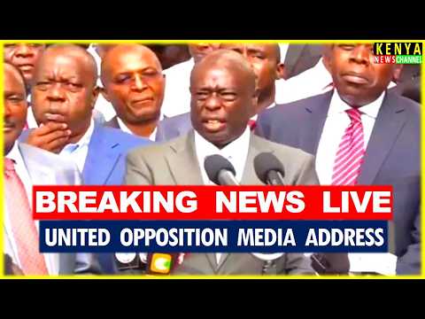 LIVE - Gachagua, Matiangi & Kalonzo Big Announcement and Press Conference on National Matters