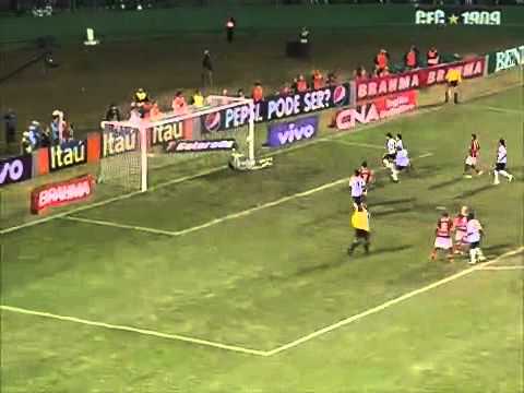 Gol de Davi - Coritiba x Inter - Camp. Brasileiro - 19/06/2011