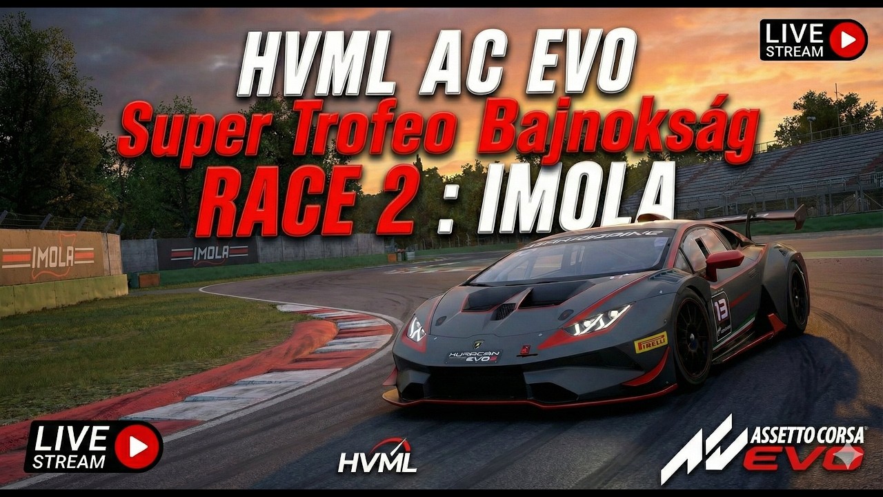 Assetto Corsa EVO | Super Trofeo | #02 Imola