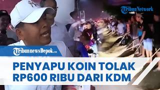 VIRAL Kompensasi KDM Rp600 Ribu Ditolak Penyapu Koin, Sebut Penghasilannya Saat Mudik Lebih Besar