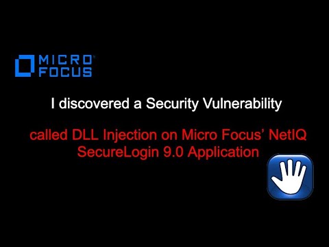 [POC] DLL Injection on Micro Focus NetIQ SecureLogin 9.0