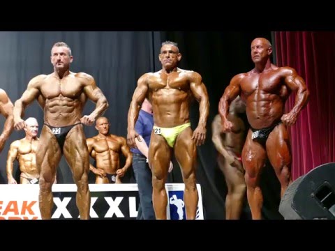 Masters Over 40 Line-up - NABBA Universe 2015