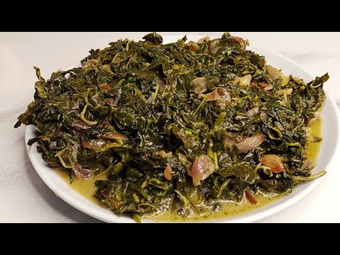 TERERE & SAGAA in MILK RECIPE/How To make Kienyeji greens/Mboga Za Kienyeji