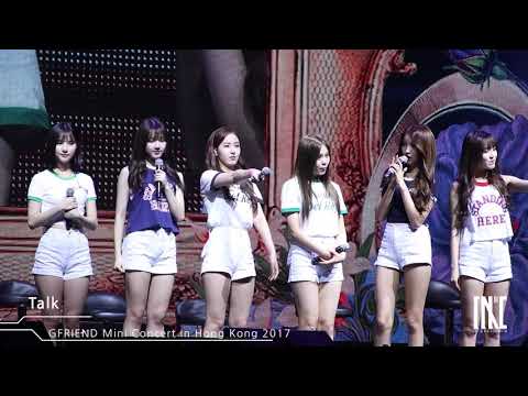 170716 GFRIEND Mini Concert in Hong Kong 2017 -  Talk