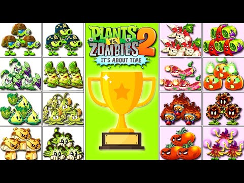 Tournament Random 16 Best Plants - Who Will Win? - PvZ 2 Plant vs Plant