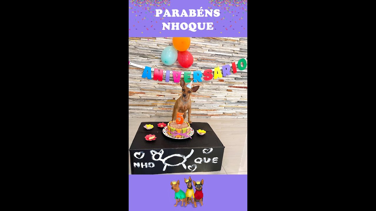 #shorts NHOQUE FAZ 5 ANOS HOJE!