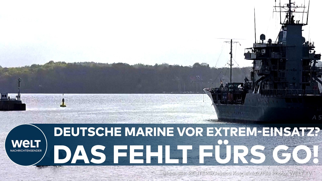 KIEL: Deutsche Marine rüstet sich für Extrem-Einsatz! Minenräumung in der Straße von Hormus