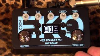 Video thumbnail for Hotone Binary series EKO delay and echo pedal of blissful thickness by gearmanndude