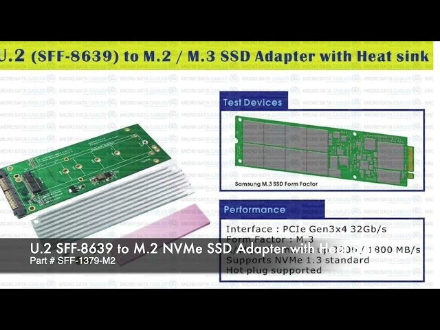 Vídeo relacionado con Pilipane Cable De Conexión U.2 A Cable M.2, Cable De Conexión SF-8639, para 750 P4610, Interfaz De Unidad De Estado Sólido SF8639 A Línea M.2
