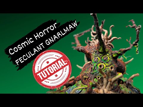 How to Paint Cosmic Horror OSL!!! Gnarlmaw!!! NO AIRBRUSH