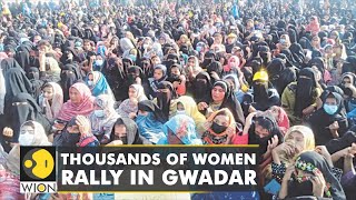 Pakistan: Women take to the streets in Gwadar for 