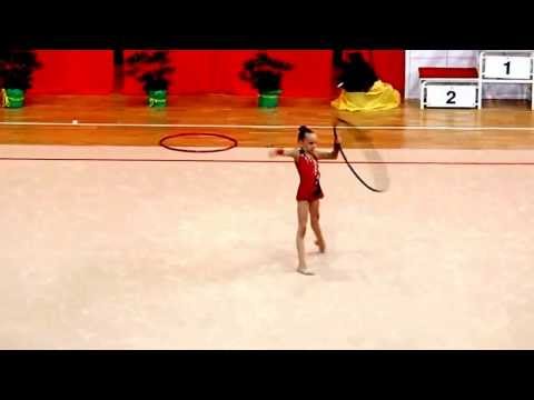 Wiktoria Mielec (PTG Sokół Kraków) - Obręcz - XIX OOM "Łódzkie 2013"