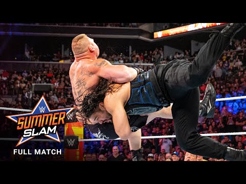 FULL MATCH - Brock Lesnar vs. Roman Reigns - Universal Title Match: SummerSlam 2018