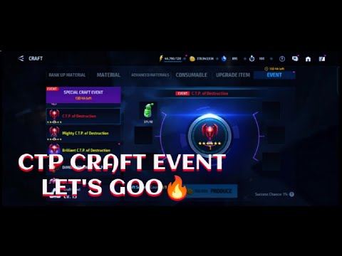 Crafting CTP's and Opening CTP chest | NEW EVENT RESULTS | MARVEL FUTURE FIGHT #mff