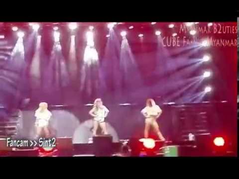 [Fancam (CenterView)] 150404 JiHyun - Single Ladies @Fanbash in Myanmar