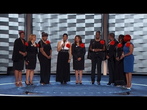 9 Mothers of Children Killed In Police Shooting Hold Back Tears During DNC