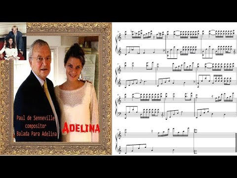 Balada Para Adelina 'Original - Piano Solo' - Partitura de Richard Clayderman