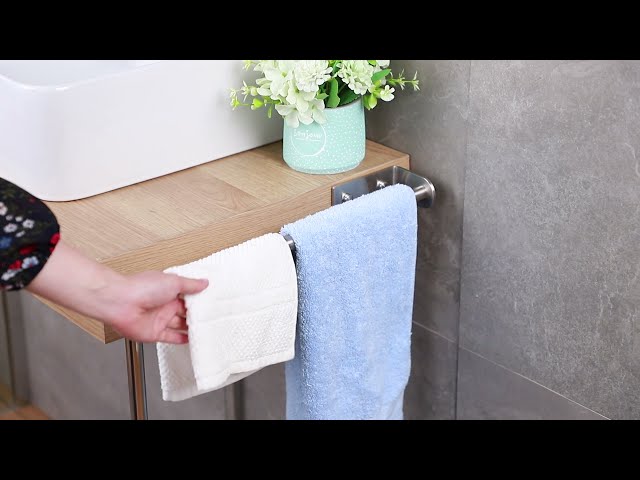 Vídeo relacionado con ZACK Linea 40598 Guest Towel Rail Stainless Steel Black