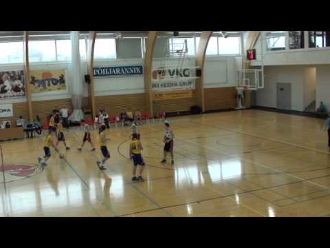 EYBL U17, Vilniuse SKM-VAPC.LT - KK HITO/Jõhvi U18, I veerandaeg, 18.01.2015, Jõhvi